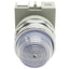 Used IDEC APW299D-W-120V Clear Pilot Light ø22mm, 120-600VAC, Dome Shape Lens