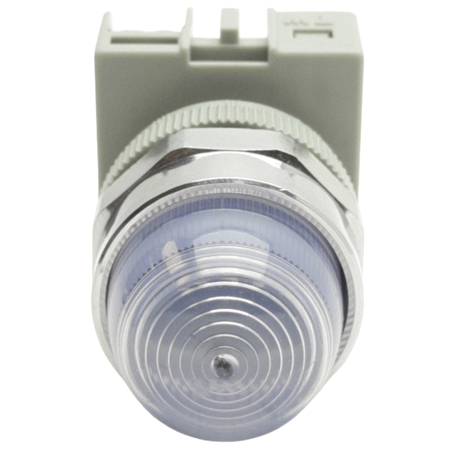 Used IDEC APW299D-W-120V Clear Pilot Light ø22mm, 120-600VAC, Dome Shape Lens