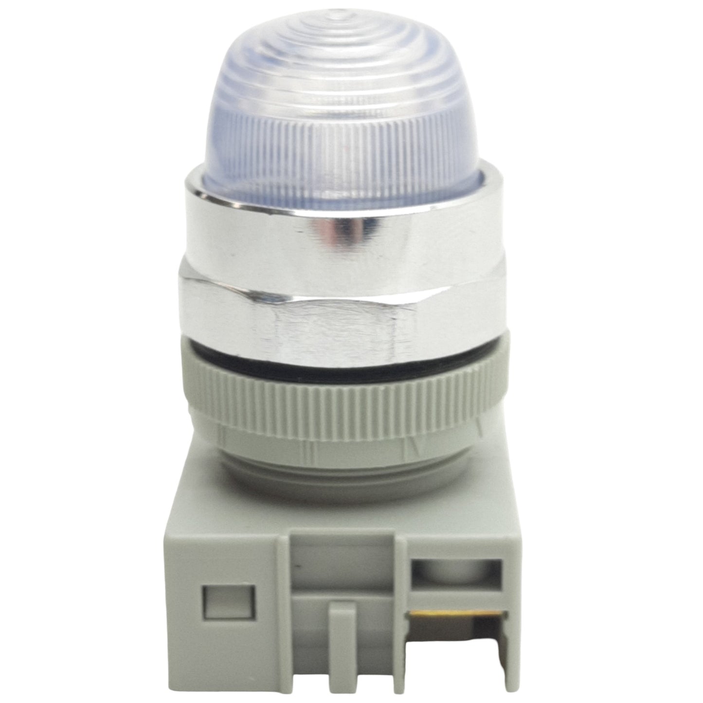 Used IDEC APW299D-W-120V Clear Pilot Light ø22mm, 120-600VAC, Dome Shape Lens