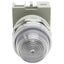 Used IDEC APW299D-W-24V Clear Pilot Light ø22mm, 24VAC/DC Lamp, Dome Shape Lens
