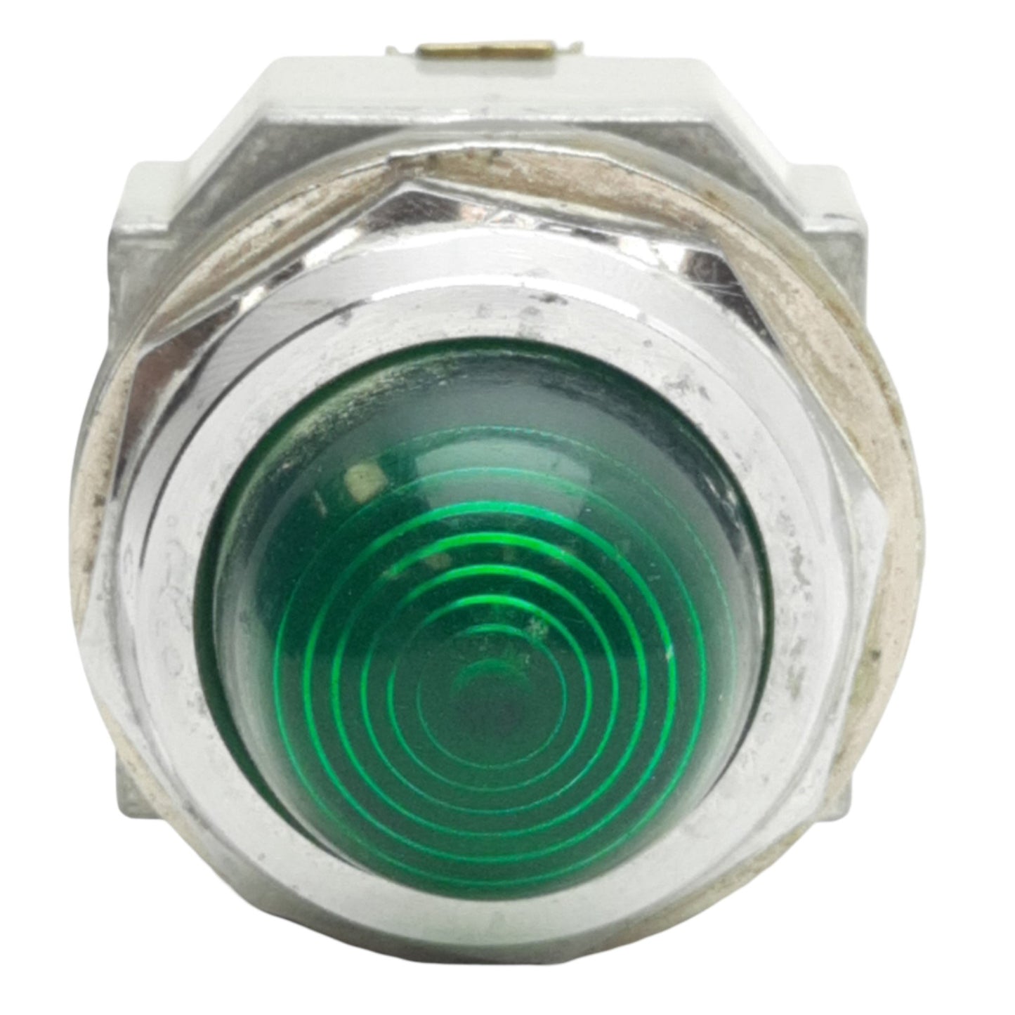 Used IDEC APD122DNUG Green Pilot Light ø30mm, Dome Lens, 24VAC/DC Rated Voltage