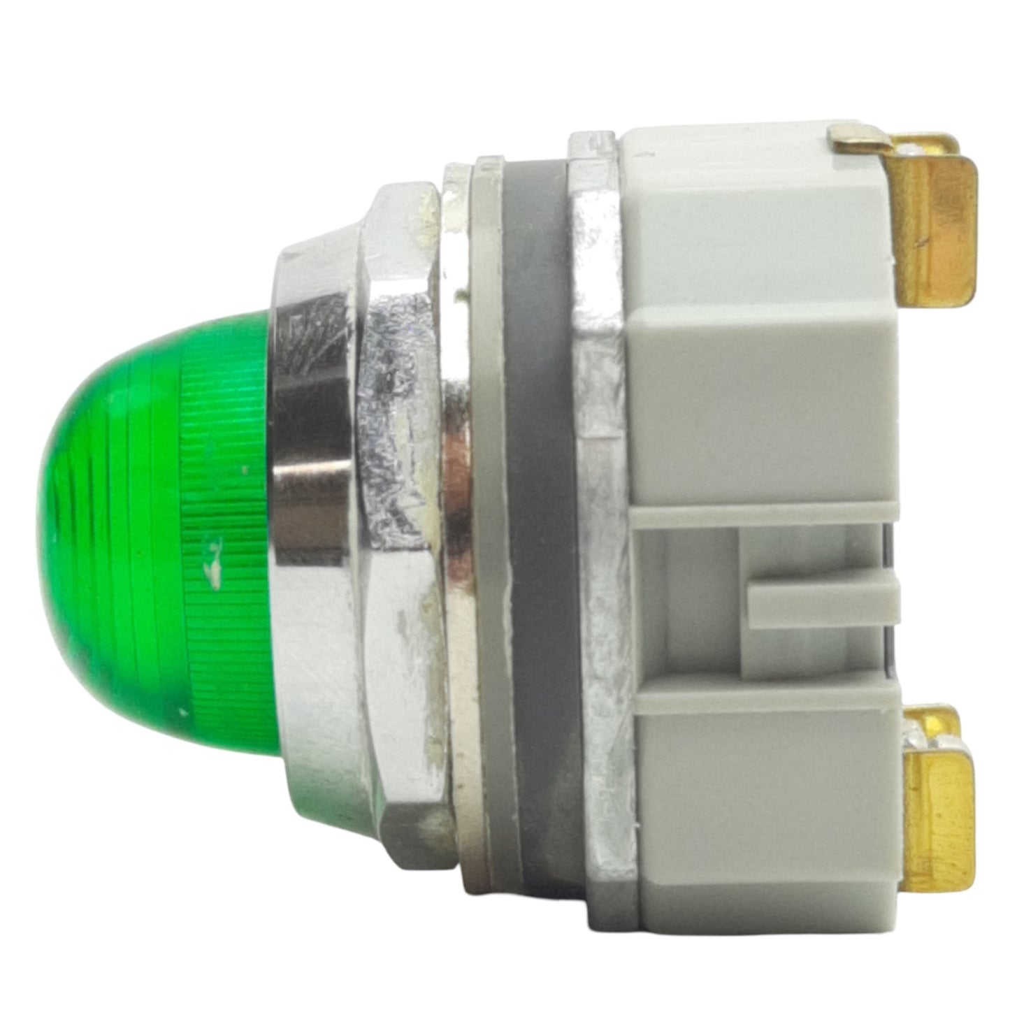 Used IDEC APD122DNUG Green Pilot Light ø30mm, Dome Lens, 24VAC/DC Rated Voltage