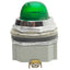 Used IDEC APD122DNUG Green Pilot Light ø30mm, Dome Lens, 24VAC/DC Rated Voltage