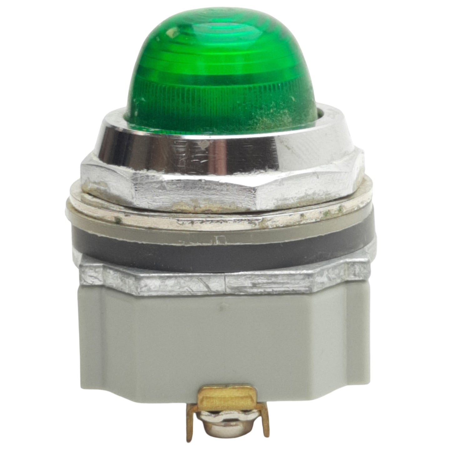 Used IDEC APD122DNUG Green Pilot Light ø30mm, Dome Lens, 24VAC/DC Rated Voltage