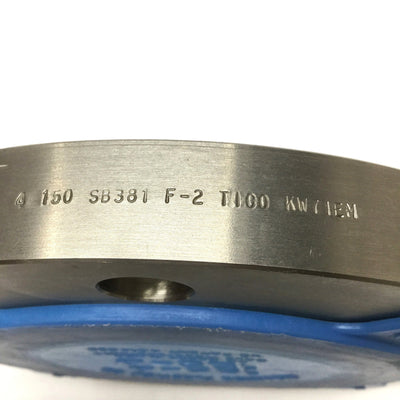 New – Open box TICO B381 Grade 2 Titanium 4" Slip-On Pipe Flange, Class 150, Ø9" OD, 8-Bolt
