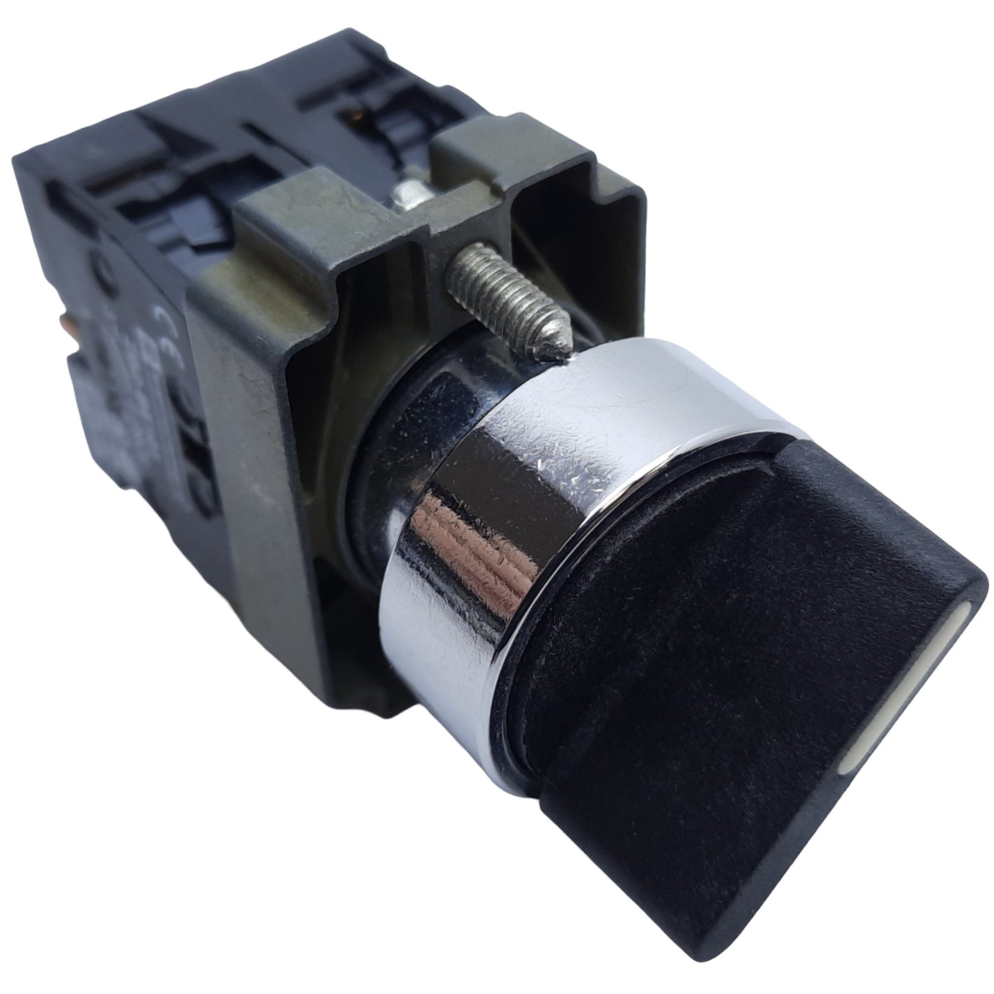 Used Schneider Electric XB4BD25 Selector Switch 2-Position, ø22mm, 1NO-1NC 10A 600VAC