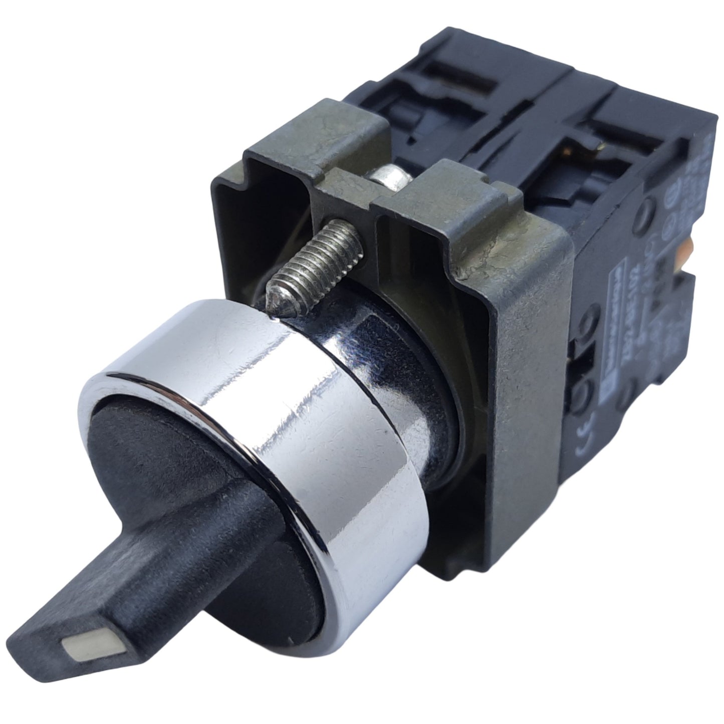 Used Schneider Electric XB4BD25 Selector Switch 2-Position, ø22mm, 1NO-1NC 10A 600VAC
