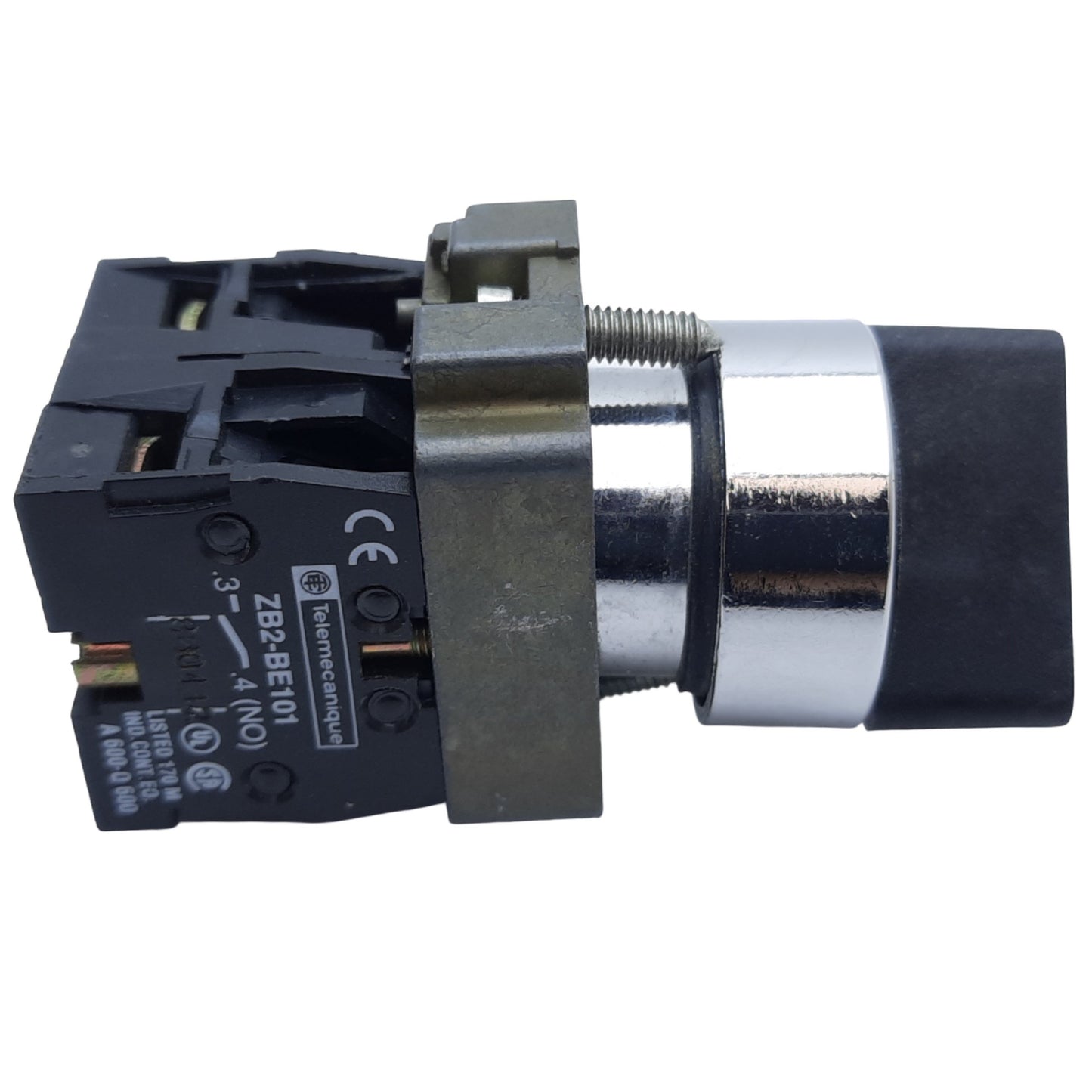 Used Schneider Electric XB4BD25 Selector Switch 2-Position, ø22mm, 1NO-1NC 10A 600VAC