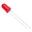 New Lot of 100 ROHM SLR-56FR3F Single Color LED, Red 650nm, 60mW, 2V 10mA, 2-Pin