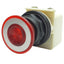 Used Square D 9001KR9P1R Red Illuminated Push/Pull Button ø30mm, 120VAC Rated Voltage
