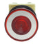 Used Square D 9001KR9P1R Red Illuminated Push/Pull Button ø30mm, 120VAC Rated Voltage