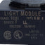 Used Square D 9001KM3-KP7R9 Pilot Light, Red, ø22mm, 50/60Hz, 208-220V AC *No Bulb*
