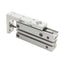 Used SMC MXH6-40 Pneumatic Compact Slide, Bore: 6mm, Stroke: 40mm, 0.7MPa Max