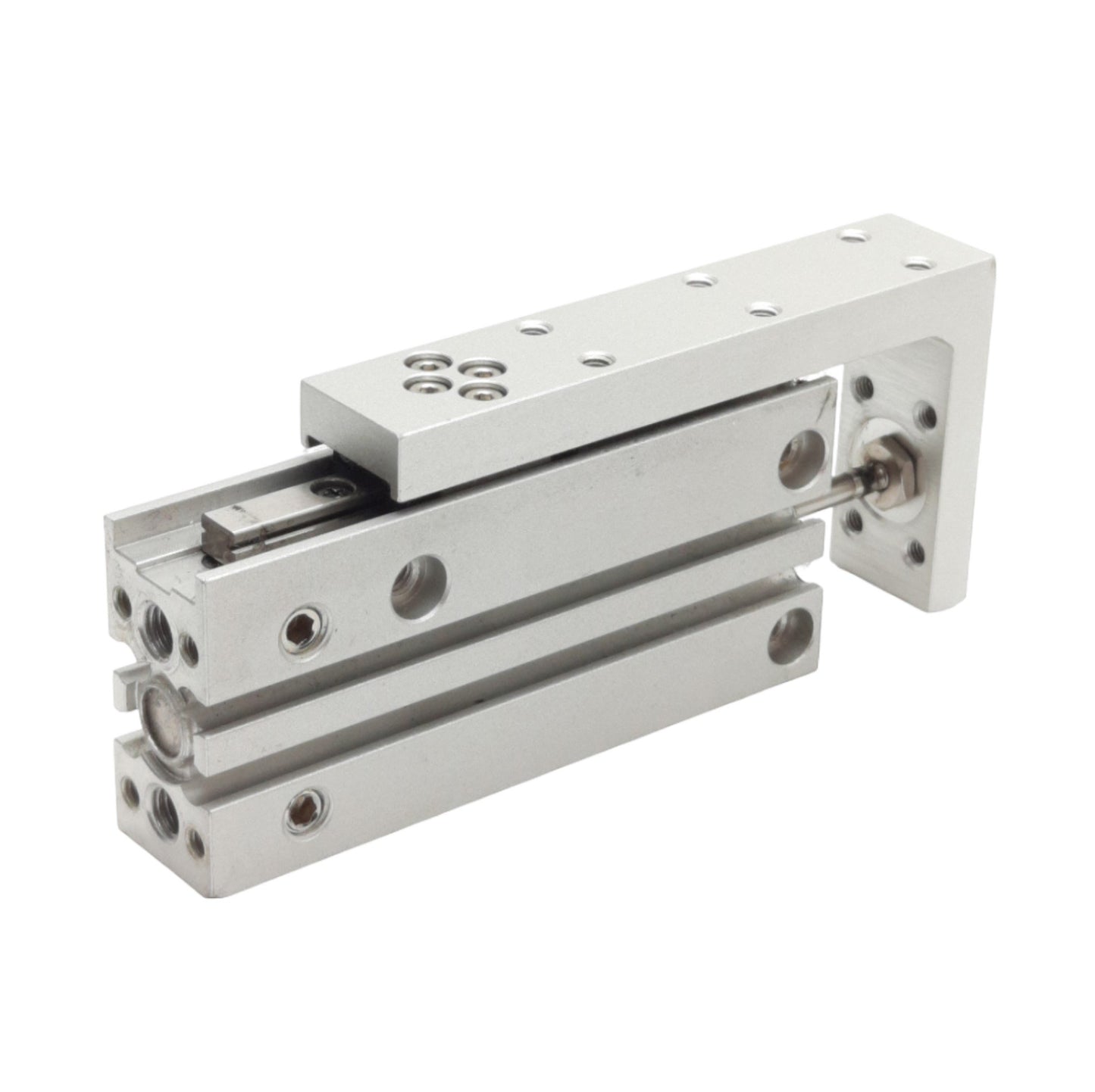 Used SMC MXH6-40 Pneumatic Compact Slide, Bore: 6mm, Stroke: 40mm, 0.7MPa Max