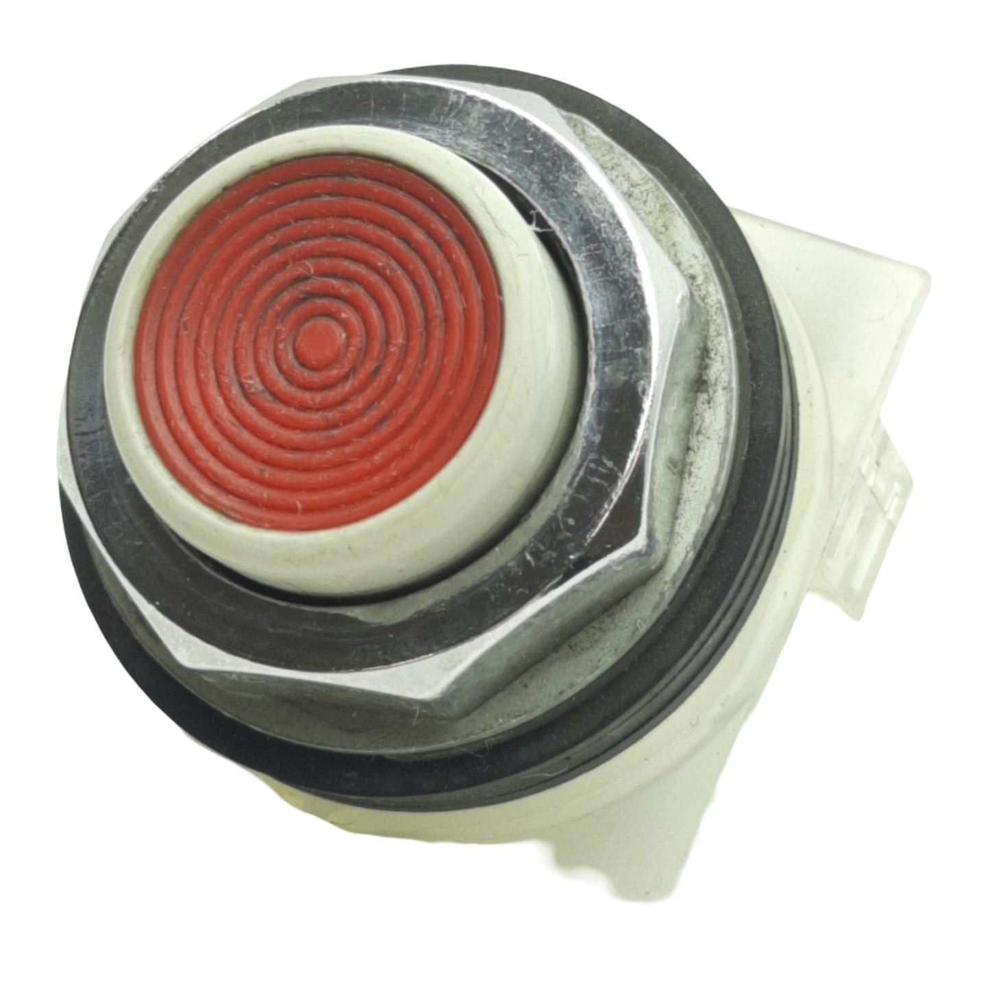 Used Schneider Electric 9001KR3RH6 Red Momentary Push Button ø30mm, 1NC, 600VAC 10A