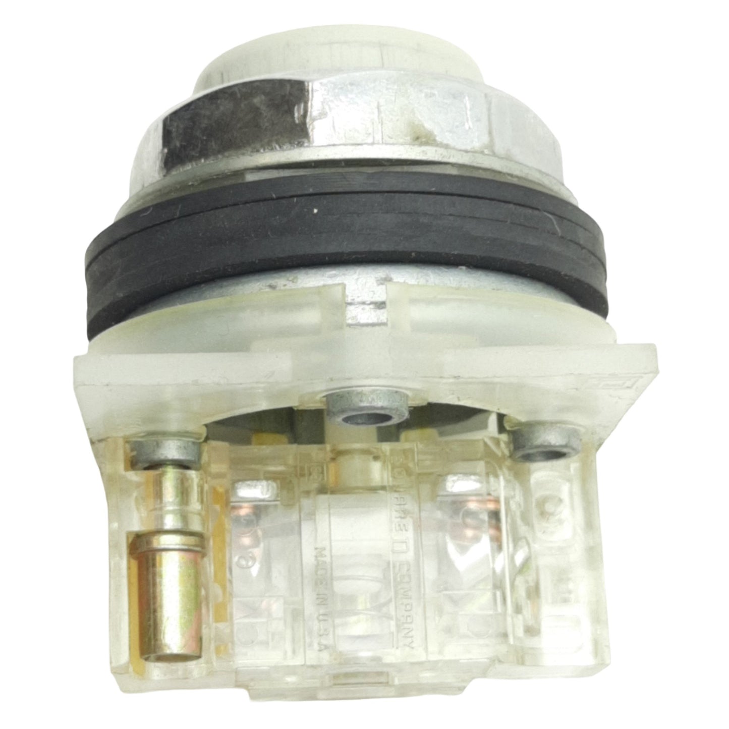 Used Schneider Electric 9001KR3RH6 Red Momentary Push Button ø30mm, 1NC, 600VAC 10A