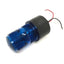 Used Tomar 495S-1280 Microstrobe IV Beacon Strobe Light, Blue Lens, 16-24VAC 12-80VDC