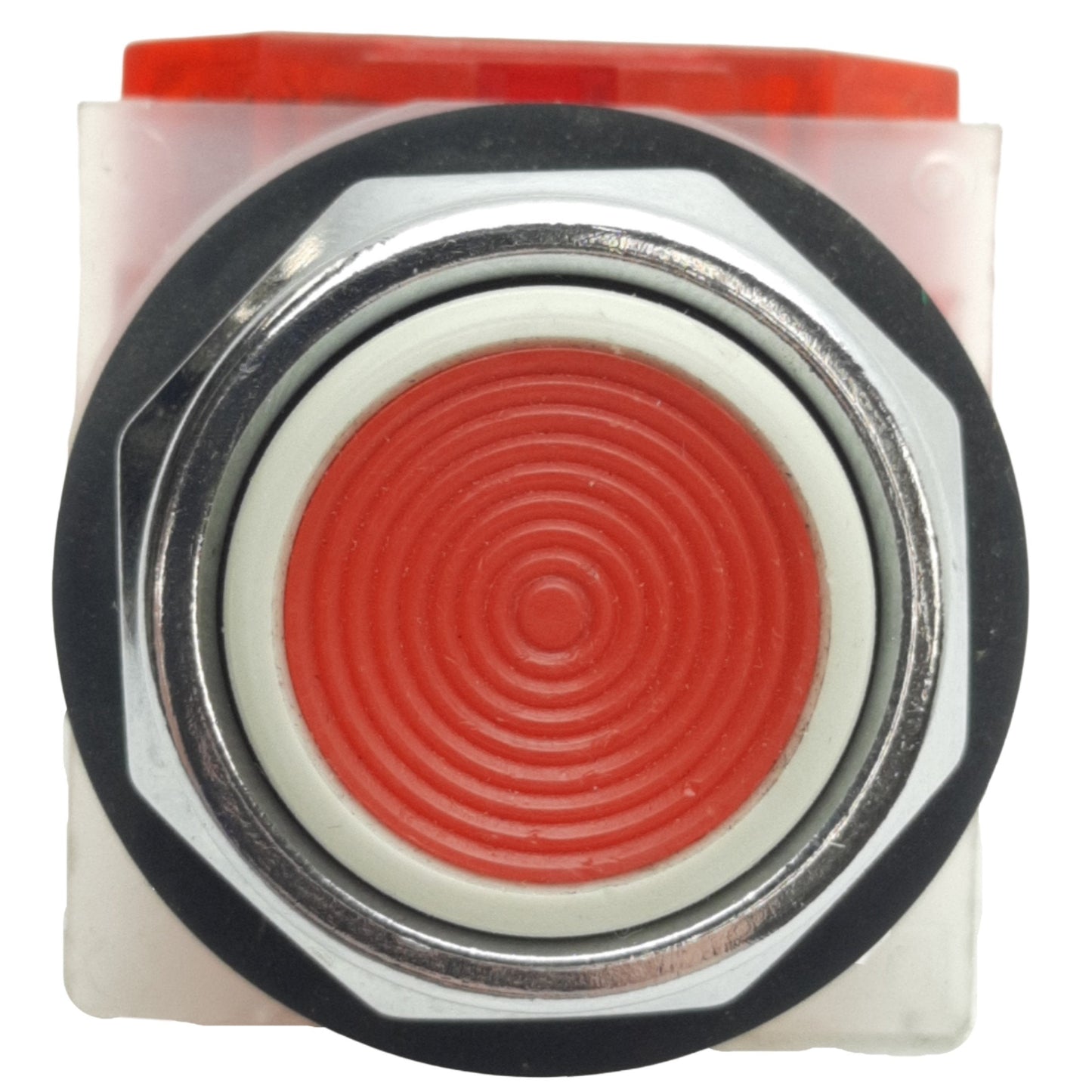 Used Schneider Electric 9001KR1RH6 Red Momentary Push Button ø30mm, 1NC, 600VAC 10A