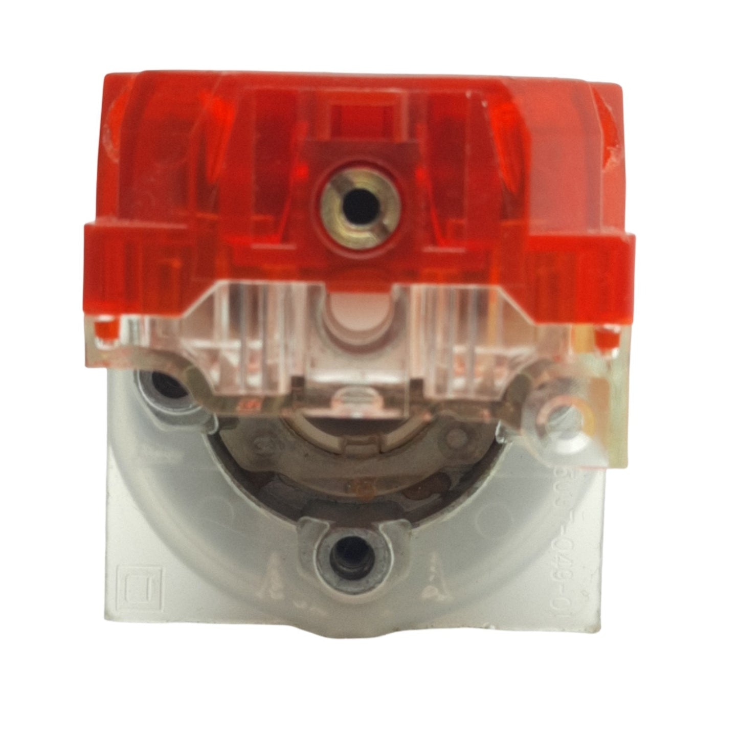 Used Schneider Electric 9001KR1RH6 Red Momentary Push Button ø30mm, 1NC, 600VAC 10A