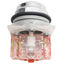 Used Schneider Electric 9001KR1RH6 Red Momentary Push Button ø30mm, 1NC, 600VAC 10A