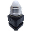 Used Square D 9001TP1 Pilot Light, White Dome, ø30mm, 50/60Hz, 110-120VAC *No Bulb*