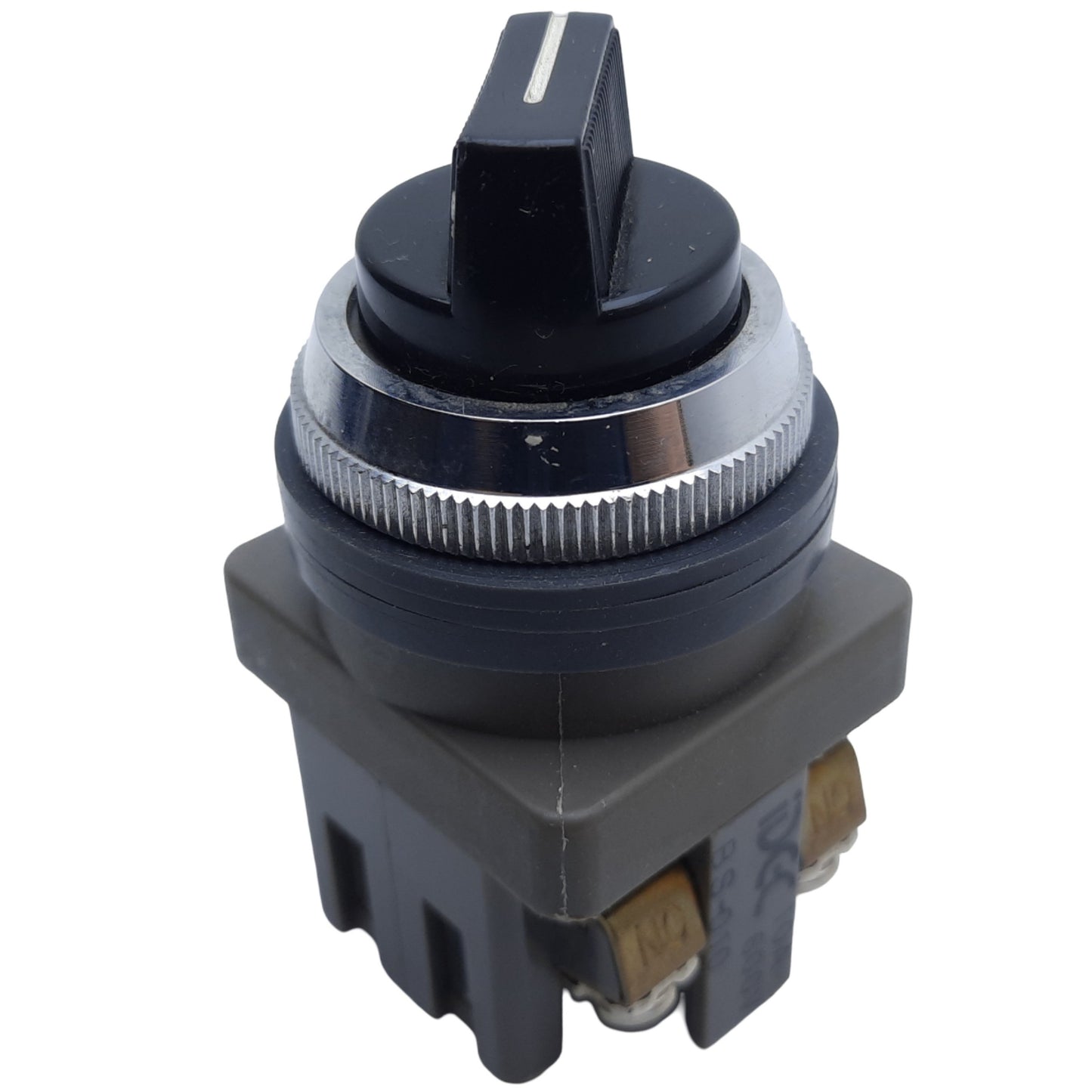Used Idec ASN211N Selector Switch 2-Position Maintained, ø30mm, 1NO-1NC, 10A 600V AC