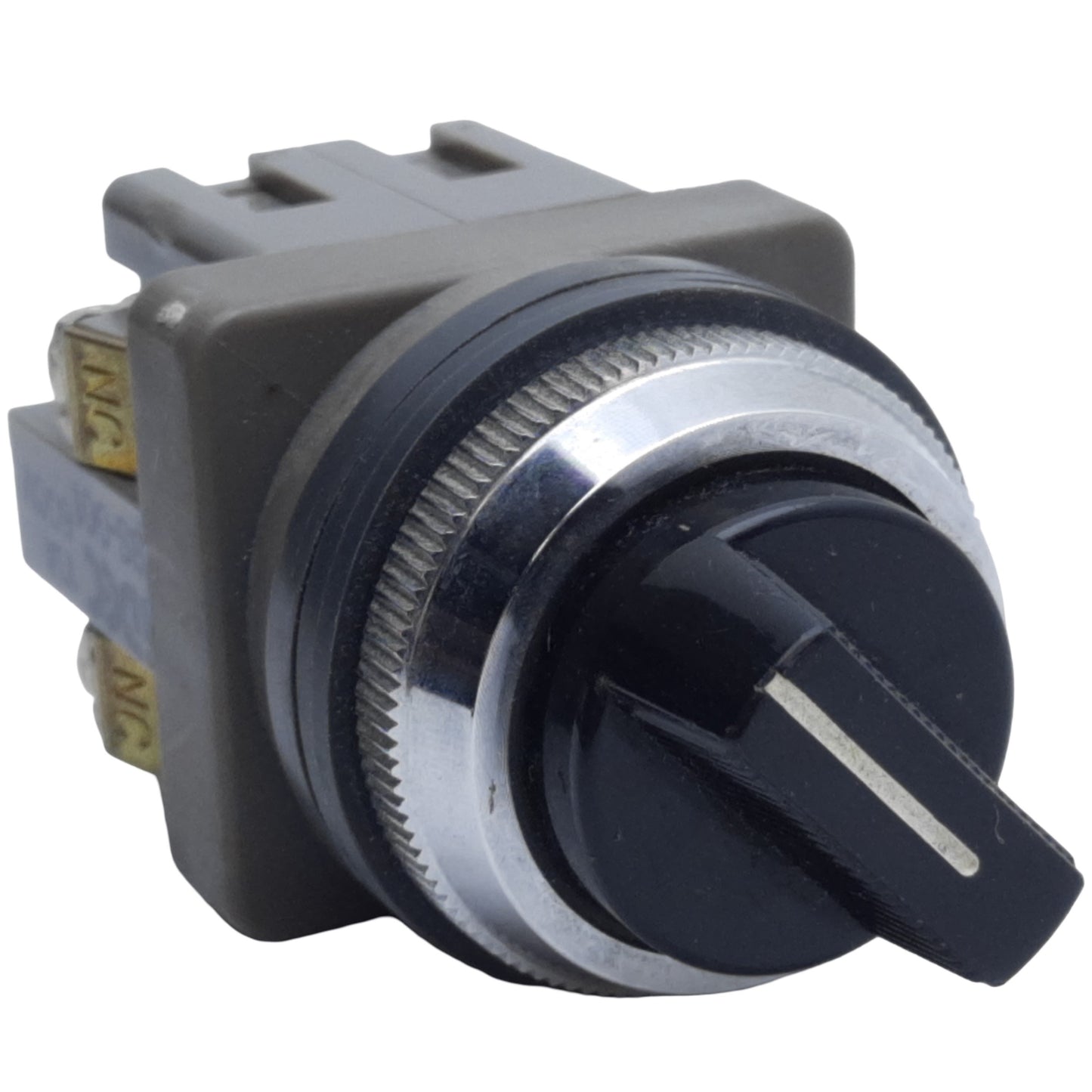 Used Idec ASN211N Selector Switch 2-Position Maintained, ø30mm, 1NO-1NC, 10A 600V AC