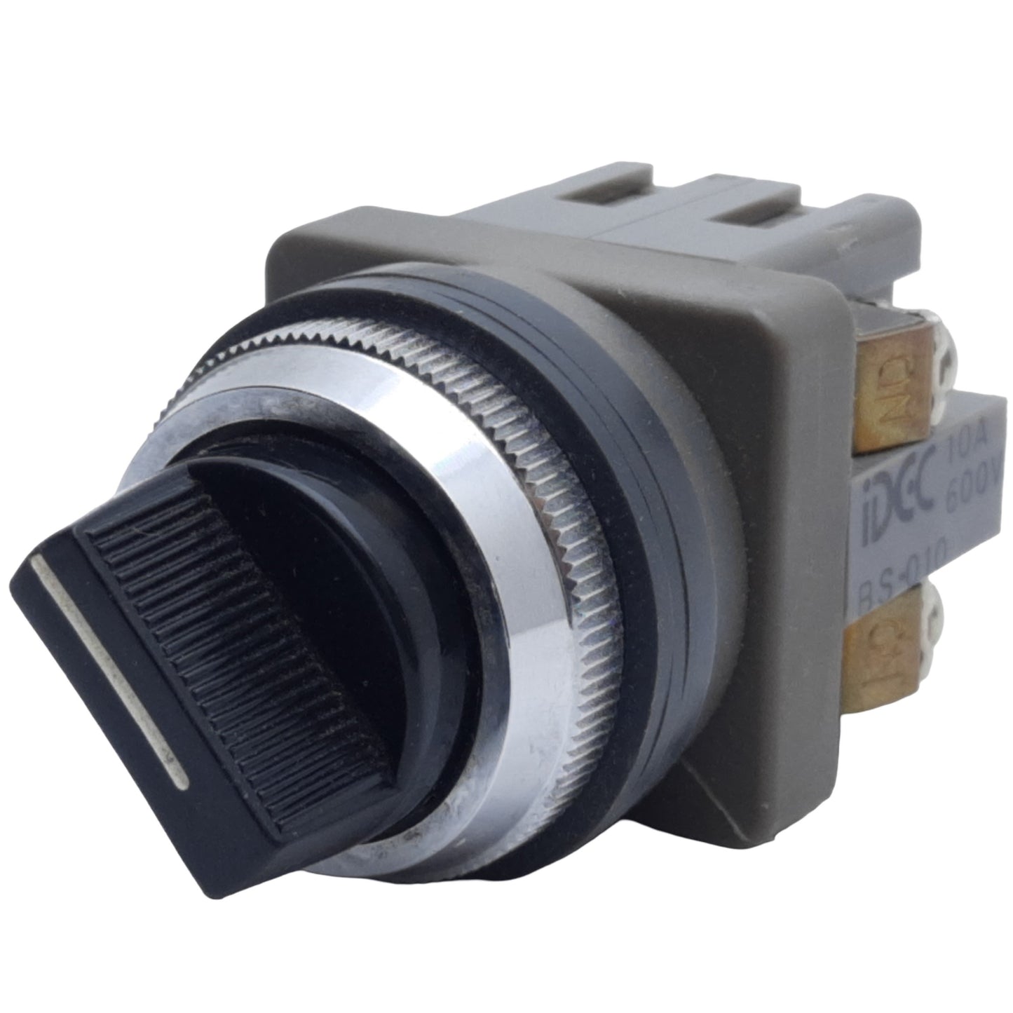 Used Idec ASN211N Selector Switch 2-Position Maintained, ø30mm, 1NO-1NC, 10A 600V AC