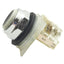 Used Schneider Electric 9001KR1BH13 Black Push Button ø30mm, 1NO+1NC, 600VAC 10A