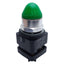Used Square D 9001TP1 Pilot Light, Green Dome, ø30mm, 50/60Hz, 110-120VAC *No Bulb*