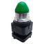 Used Square D 9001TP1 Pilot Light, Green Dome, ø30mm, 50/60Hz, 110-120VAC *No Bulb*