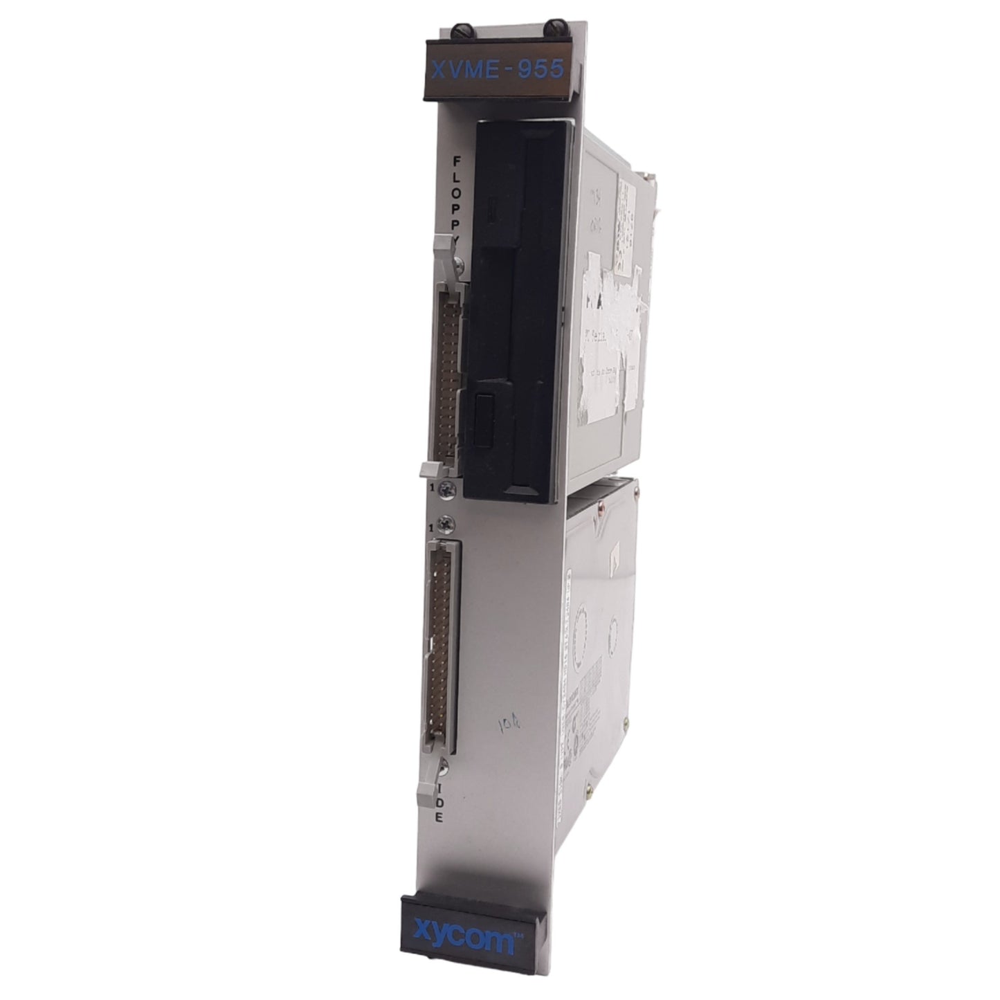 Used Xycom 70955-006 Rev V XVME-955 Xembedded 3.5in Hard Disk/Floppy Disk VME Module