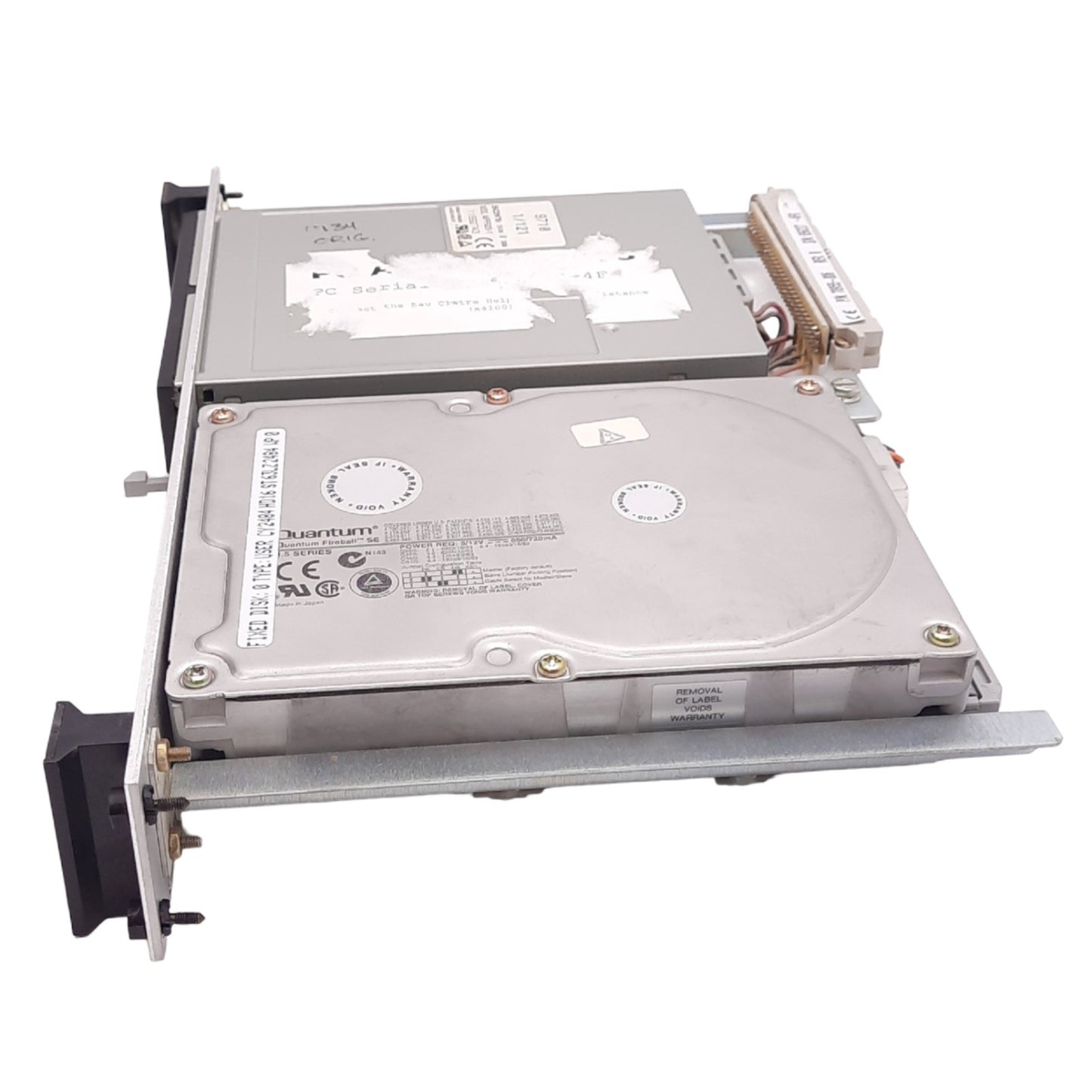 Used Xycom 70955-006 Rev V XVME-955 Xembedded 3.5in Hard Disk/Floppy Disk VME Module