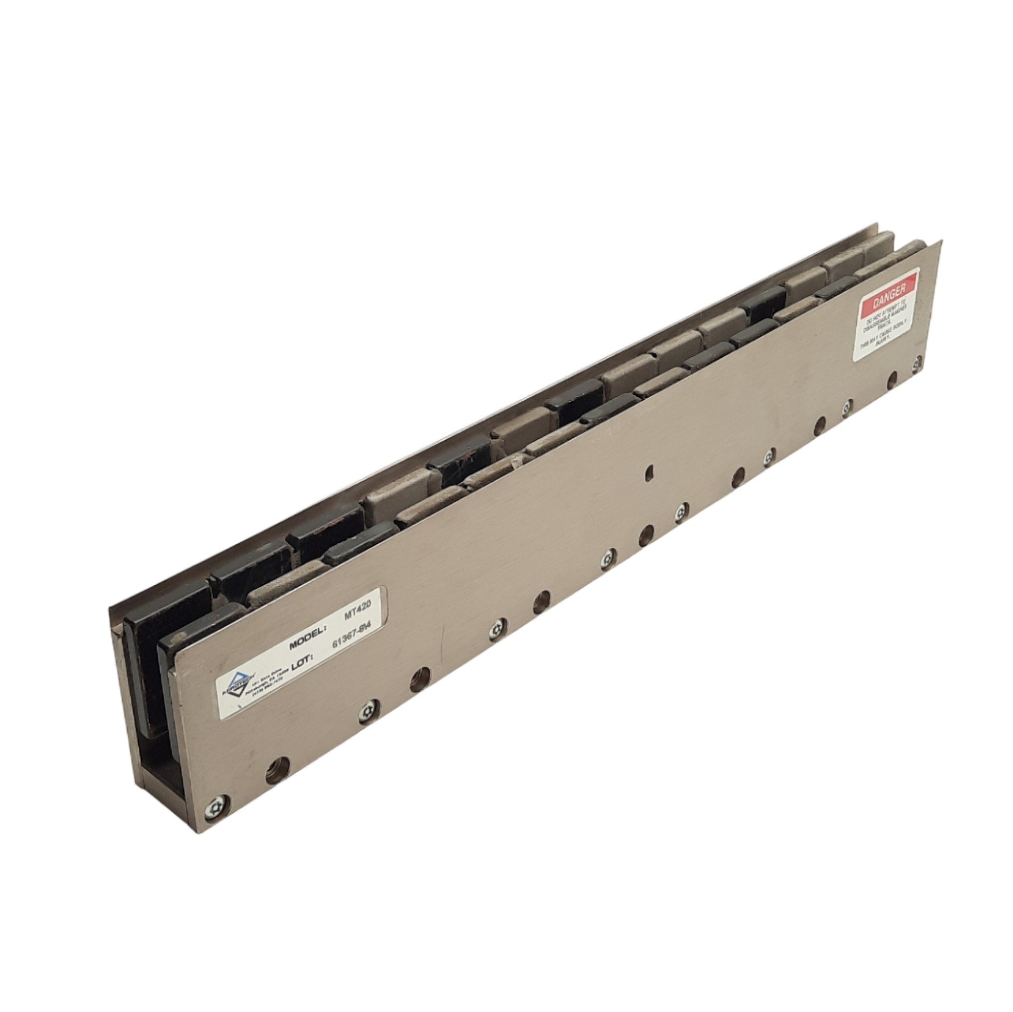 Aerotech MT420 Linear Magnet Track, For Linear Motor, *Slight Wear on ...