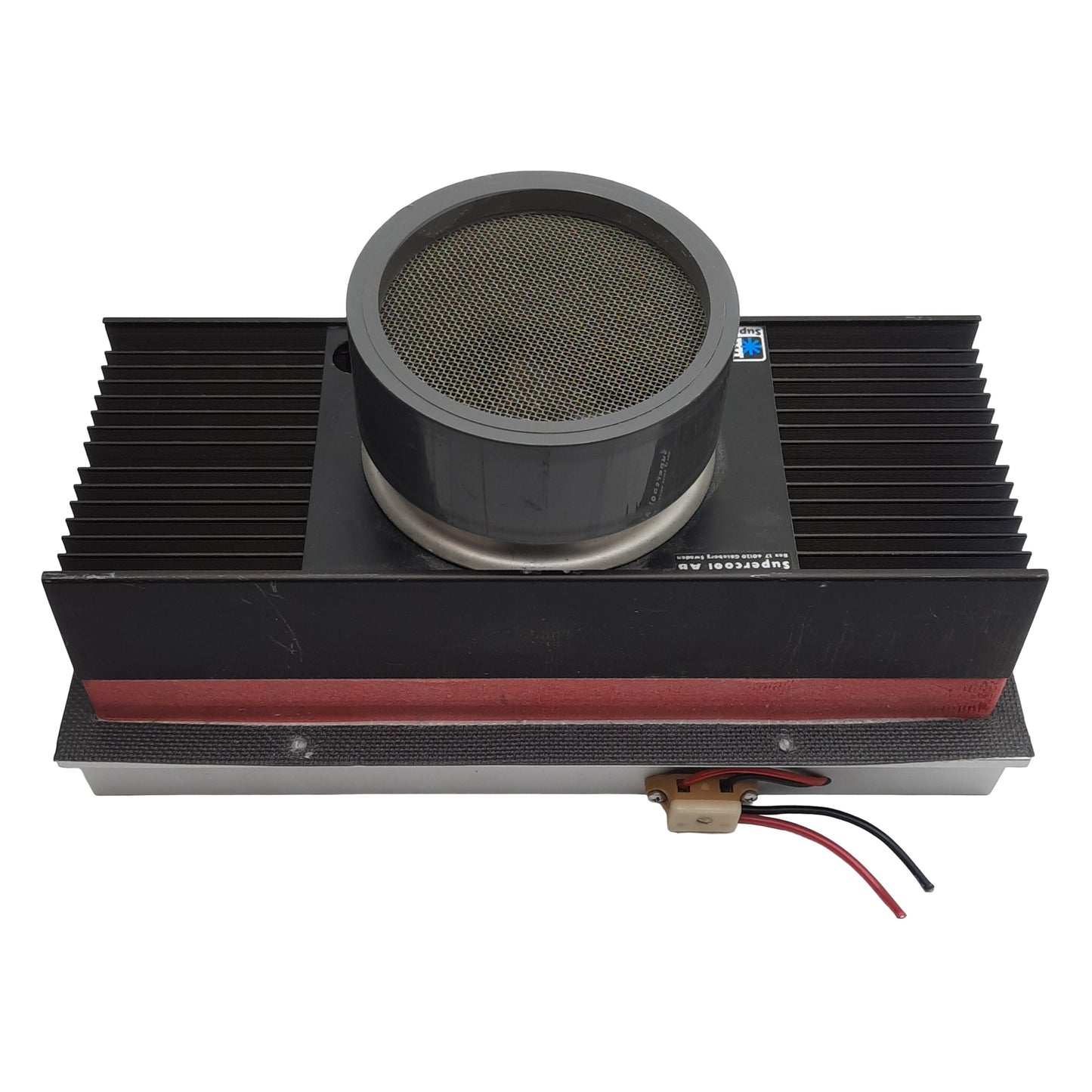 Used Supercool AA-080-24-22-00-00 Air to Air Cooler/Heatsink 24VDC 6A 80W w/Fan Guard