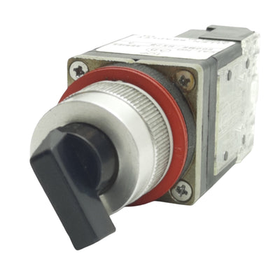 Used Allen Bradley 800MR-HX2BA 2-Position Maintained Selector Switch ø22mm, 1NO+1NC