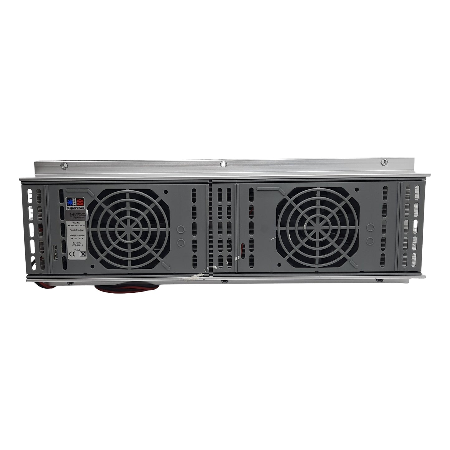 Used Supercool AA-121-24-22-00-00 Air to Air Cooler/Heatsink 6.5A 24VDC, 120W