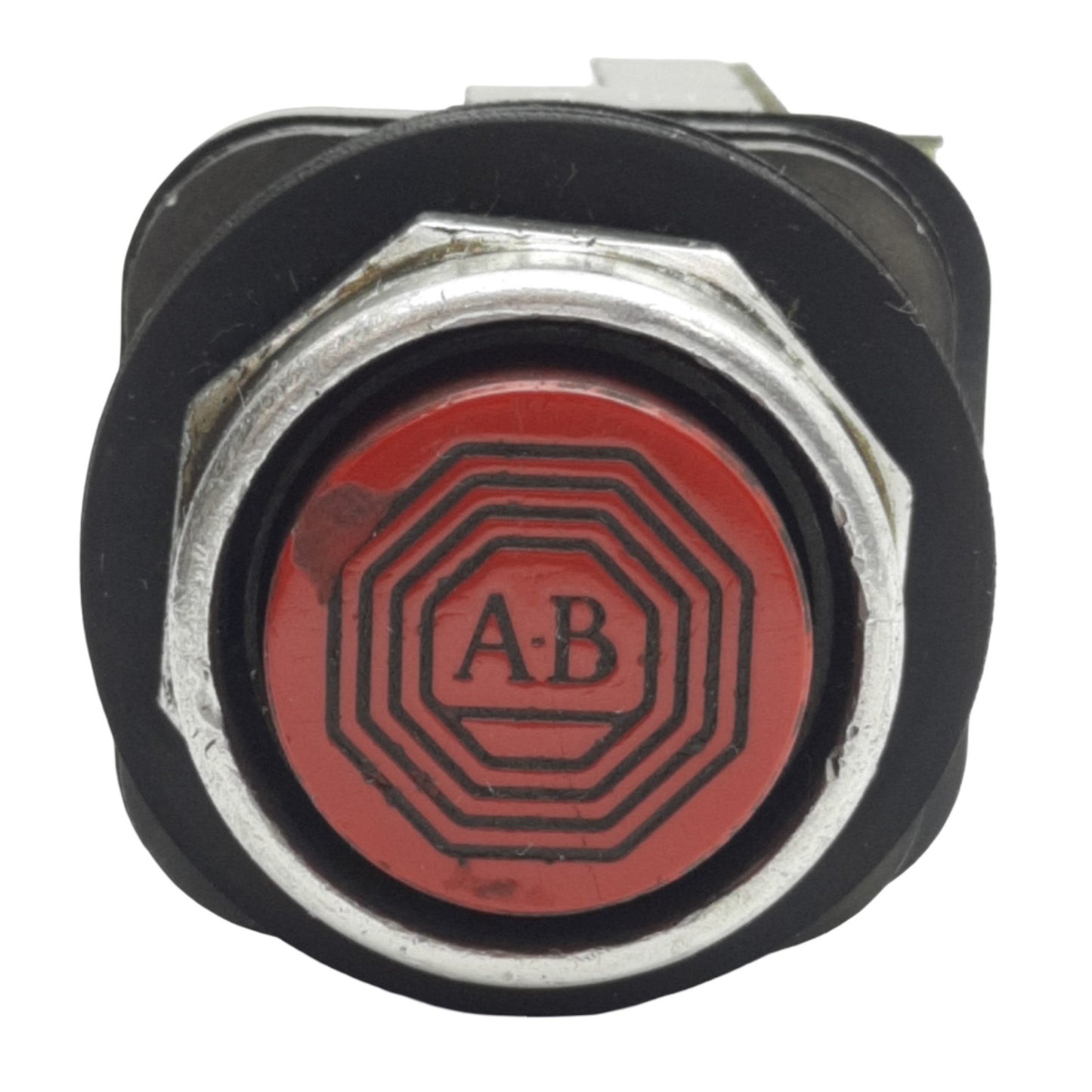 Used Allen Bradley 800T-A6A Red Momentary Push Button ø30mm, 1NO+1NC, 600V Max