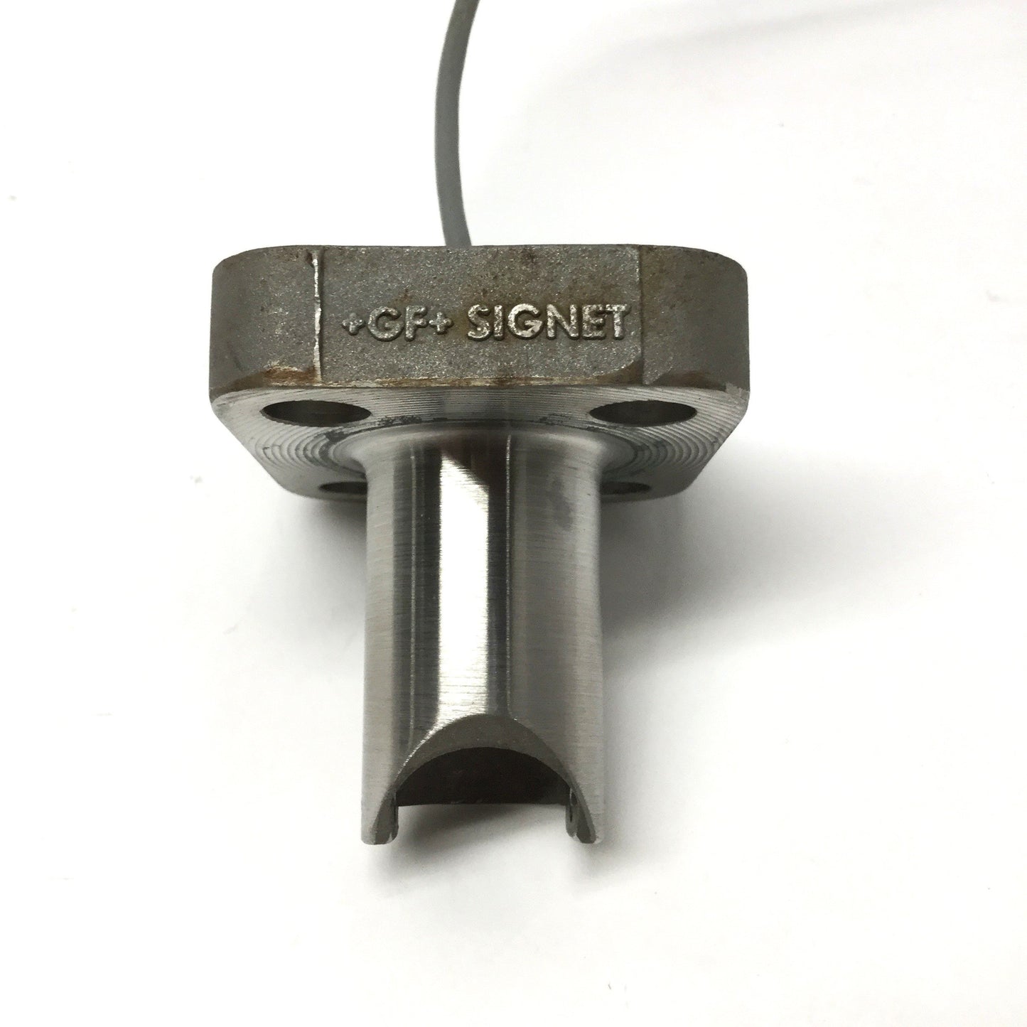 Used GF Signet P525-1 Metalex Flow Sensor, 1.6-20ft/s, 0.5-1" Pipe *No Rotor*