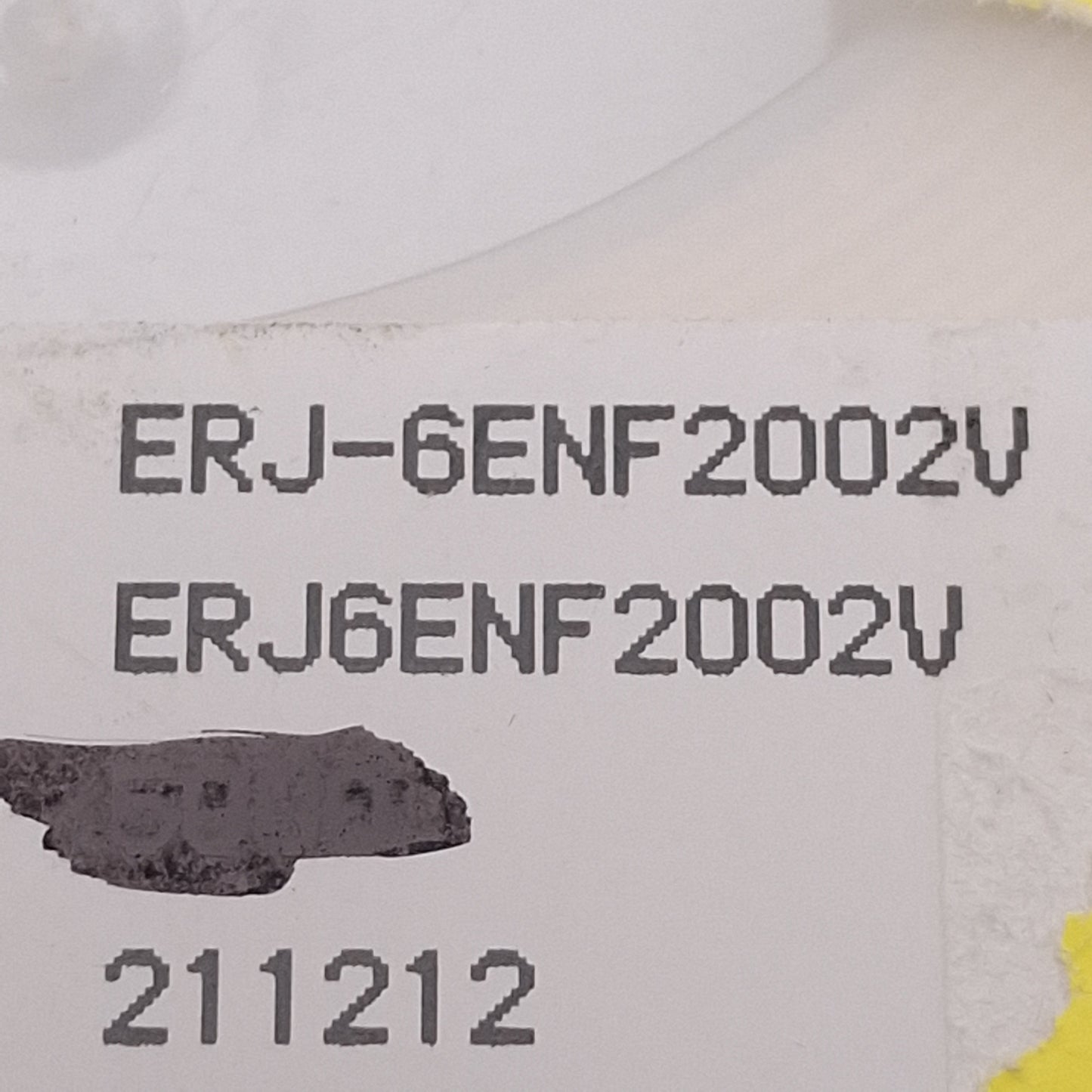 New Lot of 4000 Panasonic ERJ-6ENF2002V General Purpose Chip Resistor, 20kΩ, 1/8W
