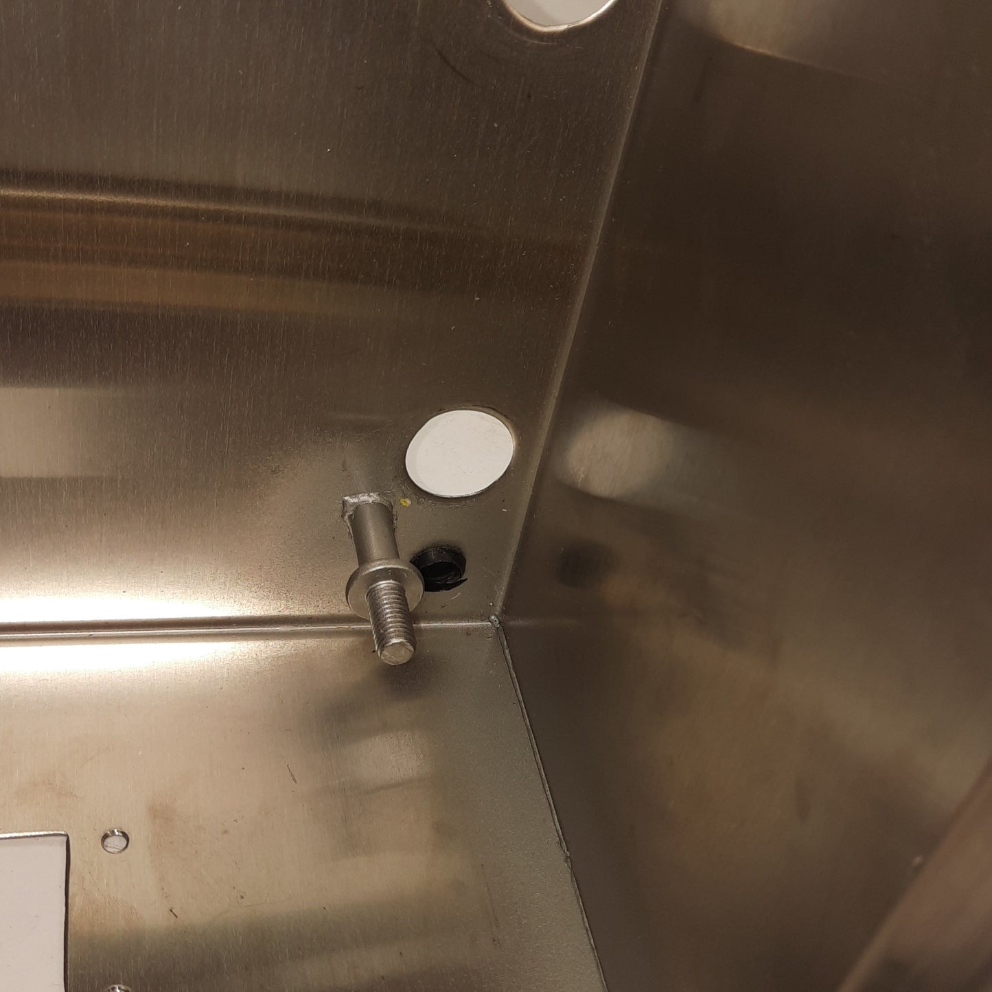 Used nVent Hoffman CSD16126SS Electrical Enclosure Cabinet Box 16 x 12 x 6in w/ Holes