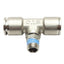 Used STC BTS1/2N1/4W Pneumatic Branch Tee Fitting, 1/4in NPT to 1/2in OD Tube