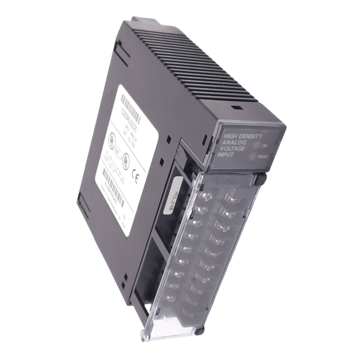 Used GE Fanuc IC693ALG222C Analog Input Module for 90-30 PLC, 16-Point, -10 to +10V