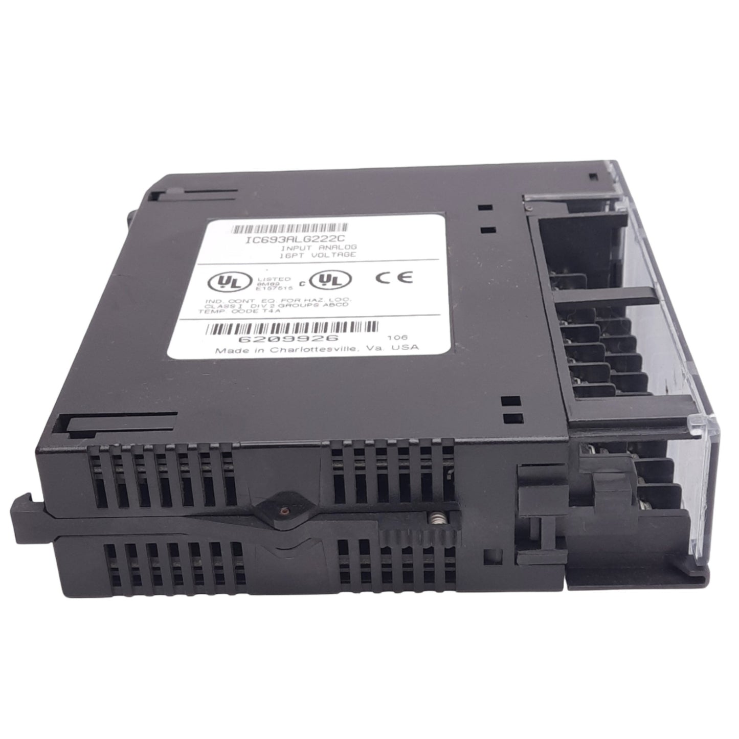 Used GE Fanuc IC693ALG222C Analog Input Module for 90-30 PLC, 16-Point, -10 to +10V