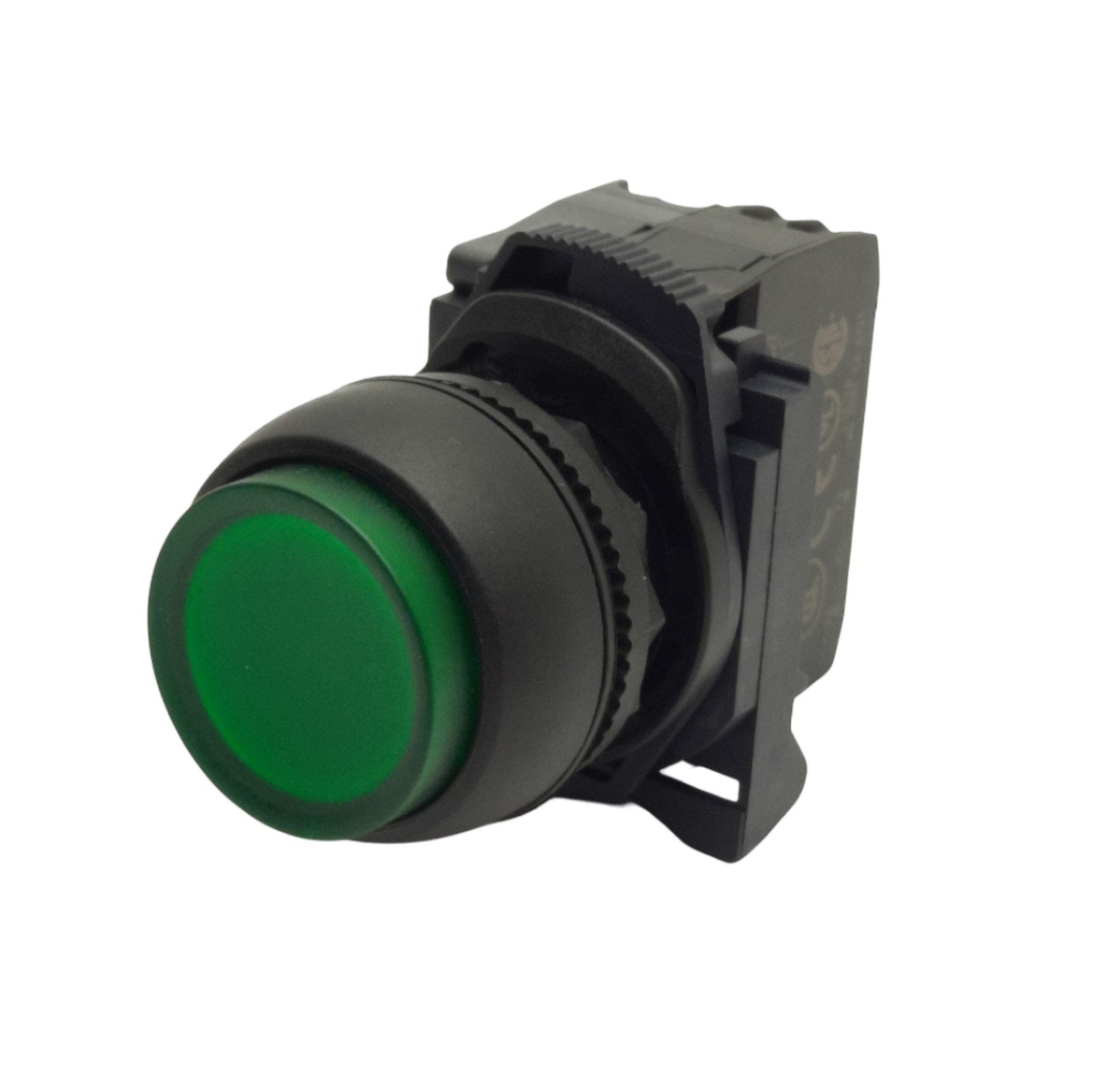 Used Allen Bradley 800FP-LE3 Extended Pushbutton, Green, 1NO, 22mm, 600V 10A Contact