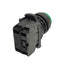 Used Allen Bradley 800FP-LE3 Extended Pushbutton, Green, 1NO, 22mm, 600V 10A Contact