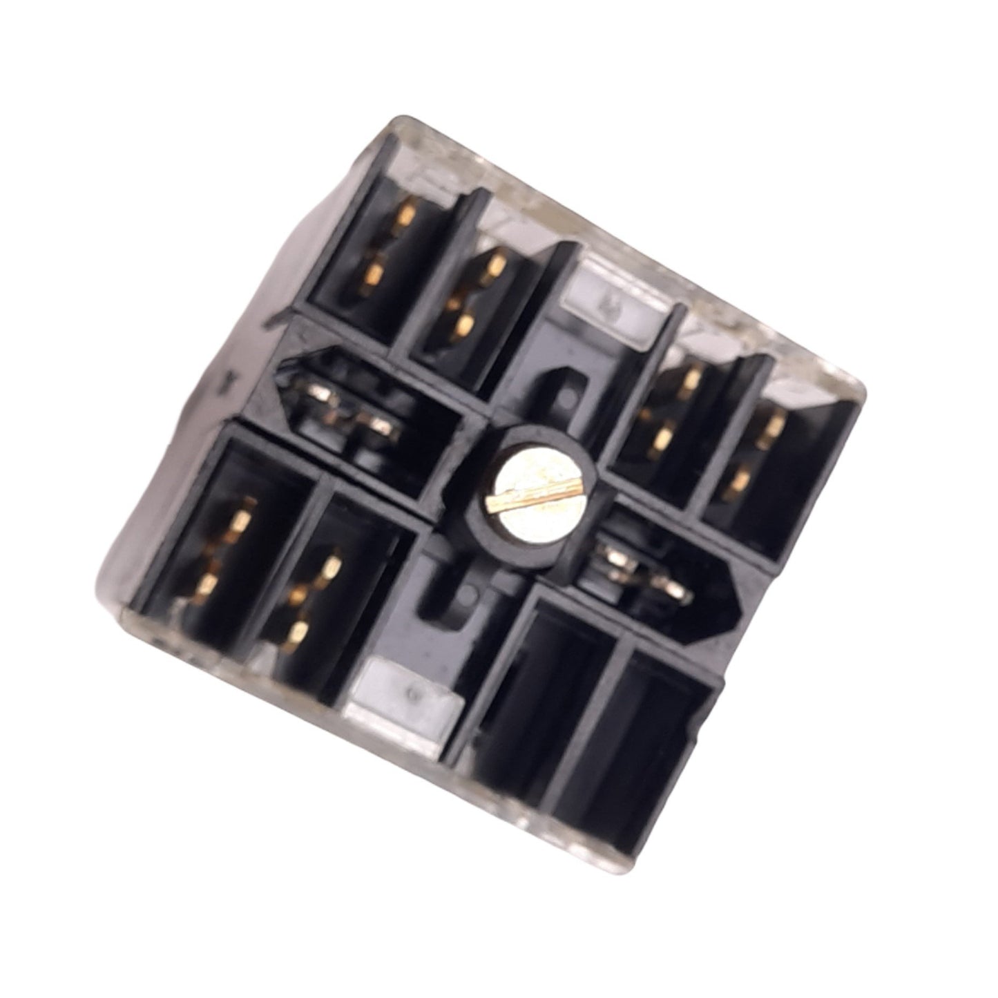 Used Allen Bradley 800MR-QB24G Green Illuminated Pushbutton, 22mm, 2NO 1NC, 300V Max