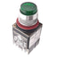 Used Allen Bradley 800MR-QB24G Green Illuminated Pushbutton, 22mm, 2NO 1NC, 300V Max