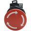 Used ABB MPET4-10R E-Stop Push Twist Release Button ø22mm, 2NC Contact, 690V 10A
