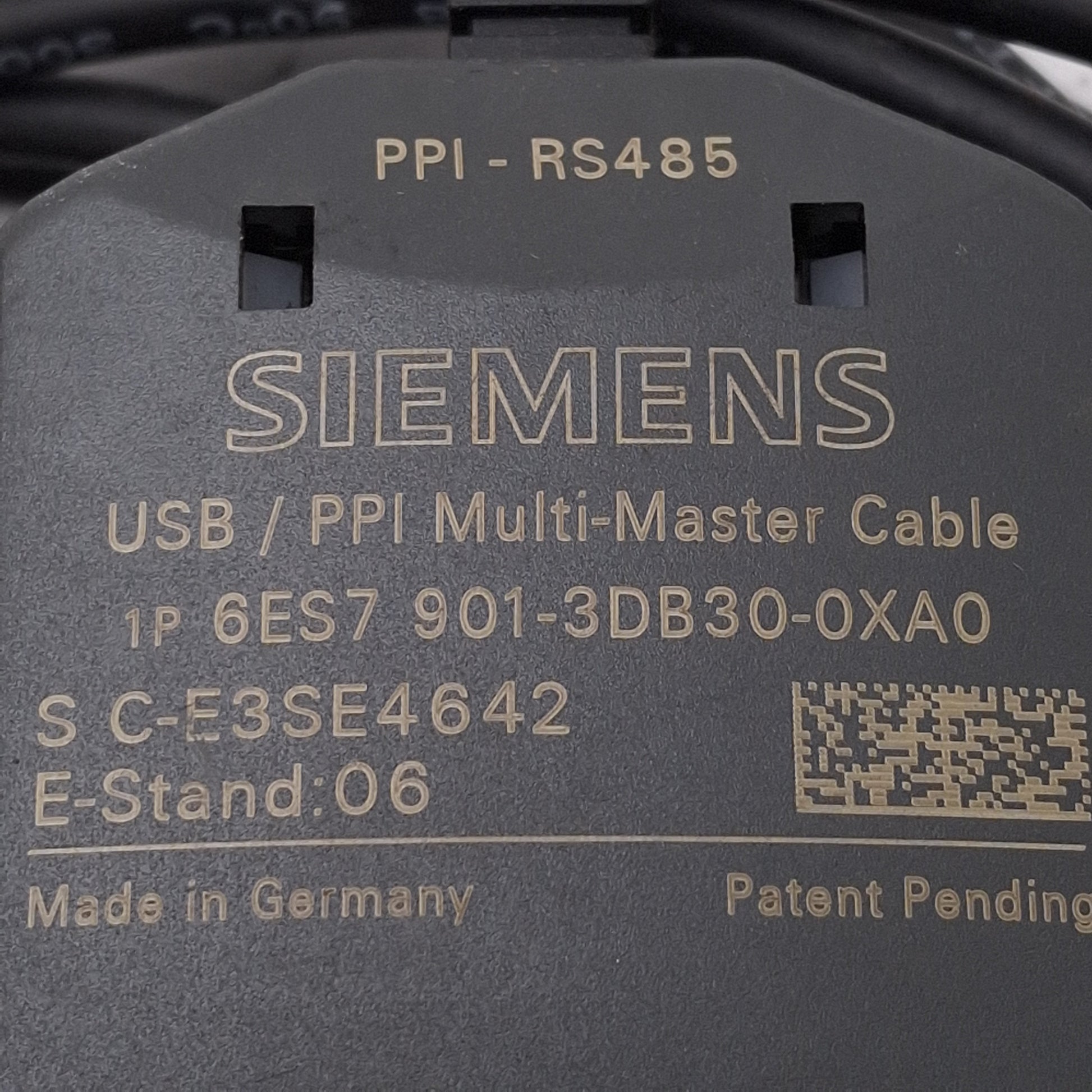 Siemens 6ES7 901-3DB30-0XA0 Simatic S7-200 USB/PPI Multi-Master Cable ...
